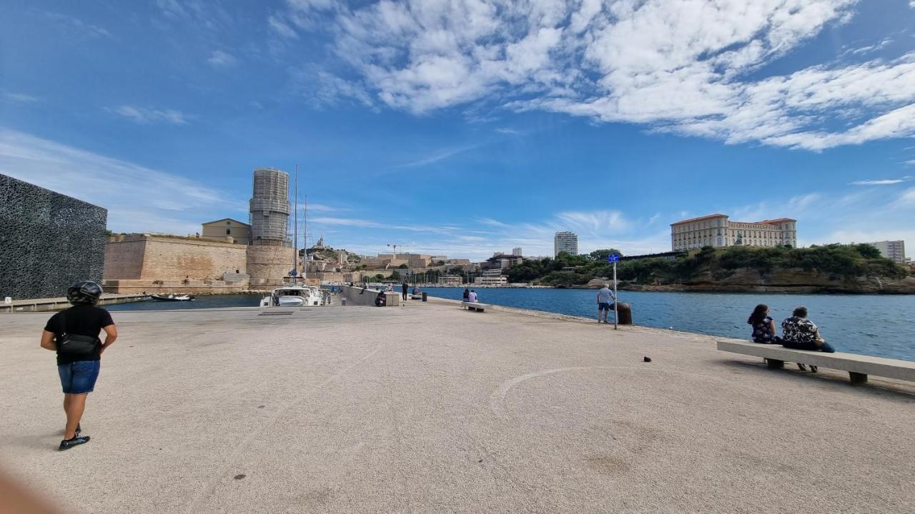 T2 La Joliette Sur Notre Dame Lägenhet Marseille Exteriör bild